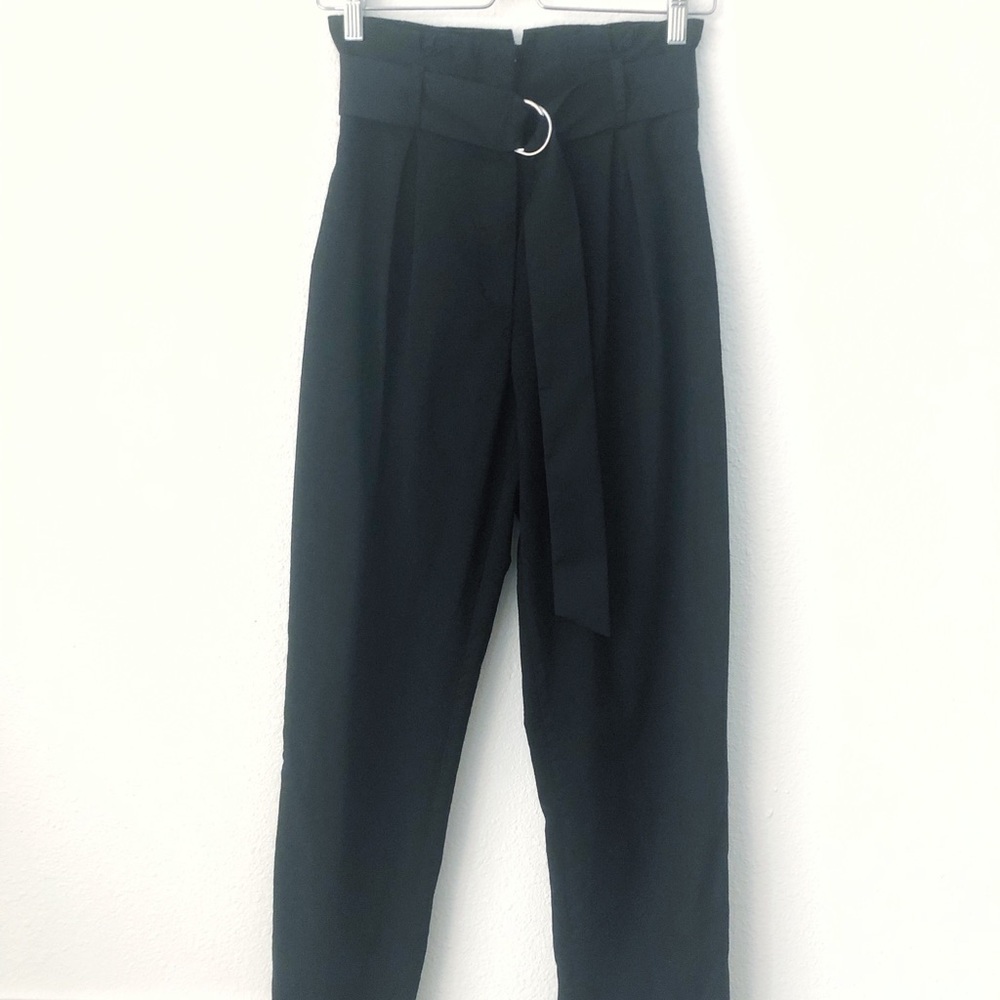 Aritzia Wilfred wool paper bag pants